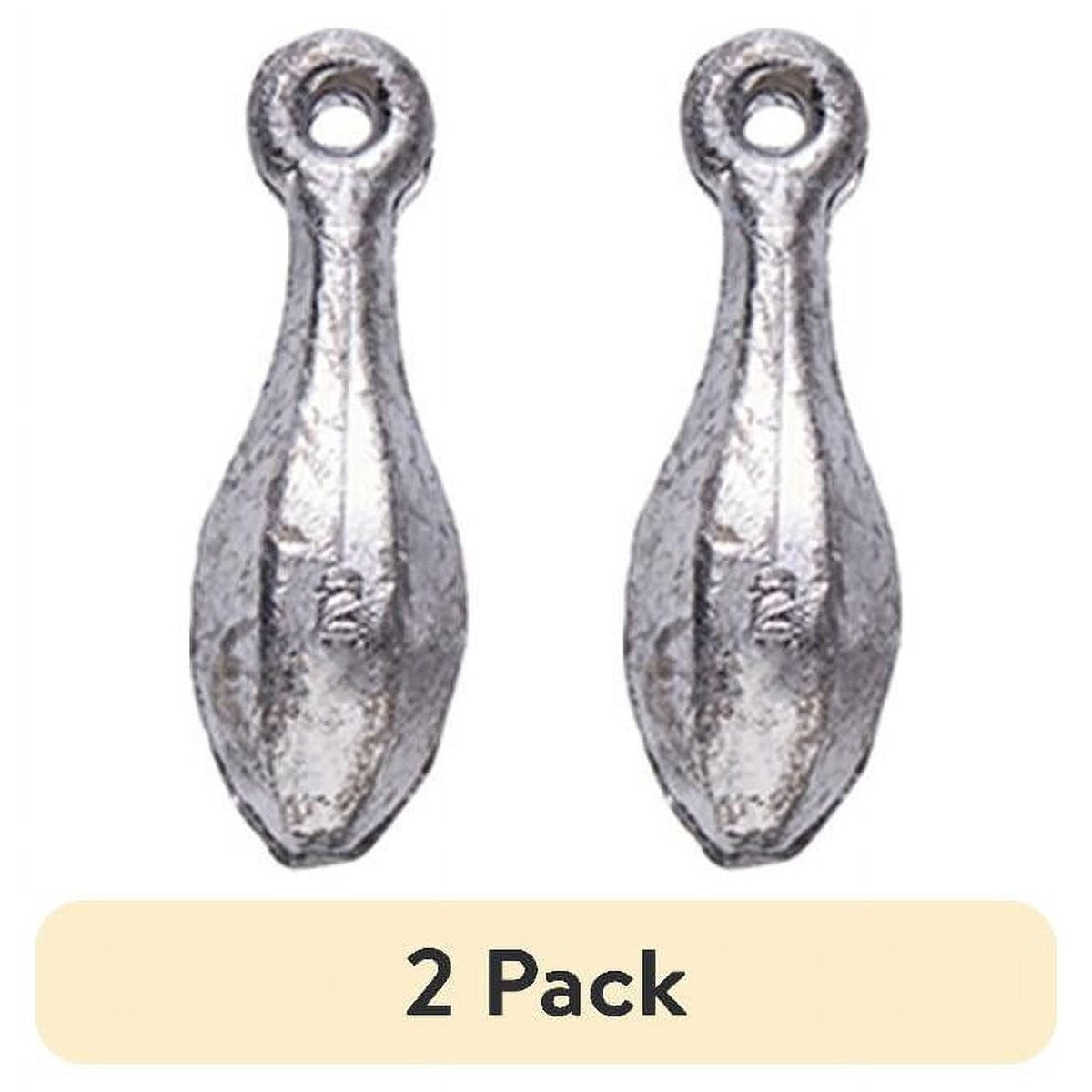 (2 pack) Eagle Claw Fishing, Assorted Bank Sinker, Assorted Sizes