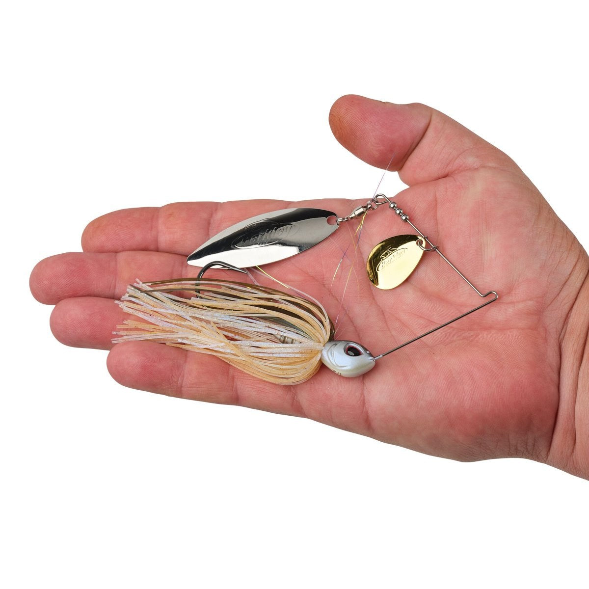 Berkley Power Blade Standard, Spinnerbaits, Herring/Gold + Silver (1 Count)