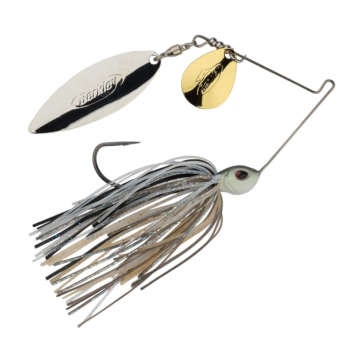 Berkley Power Blade Standard, Spinnerbaits, Shad Spawn/Gold + Silver (1 Count)