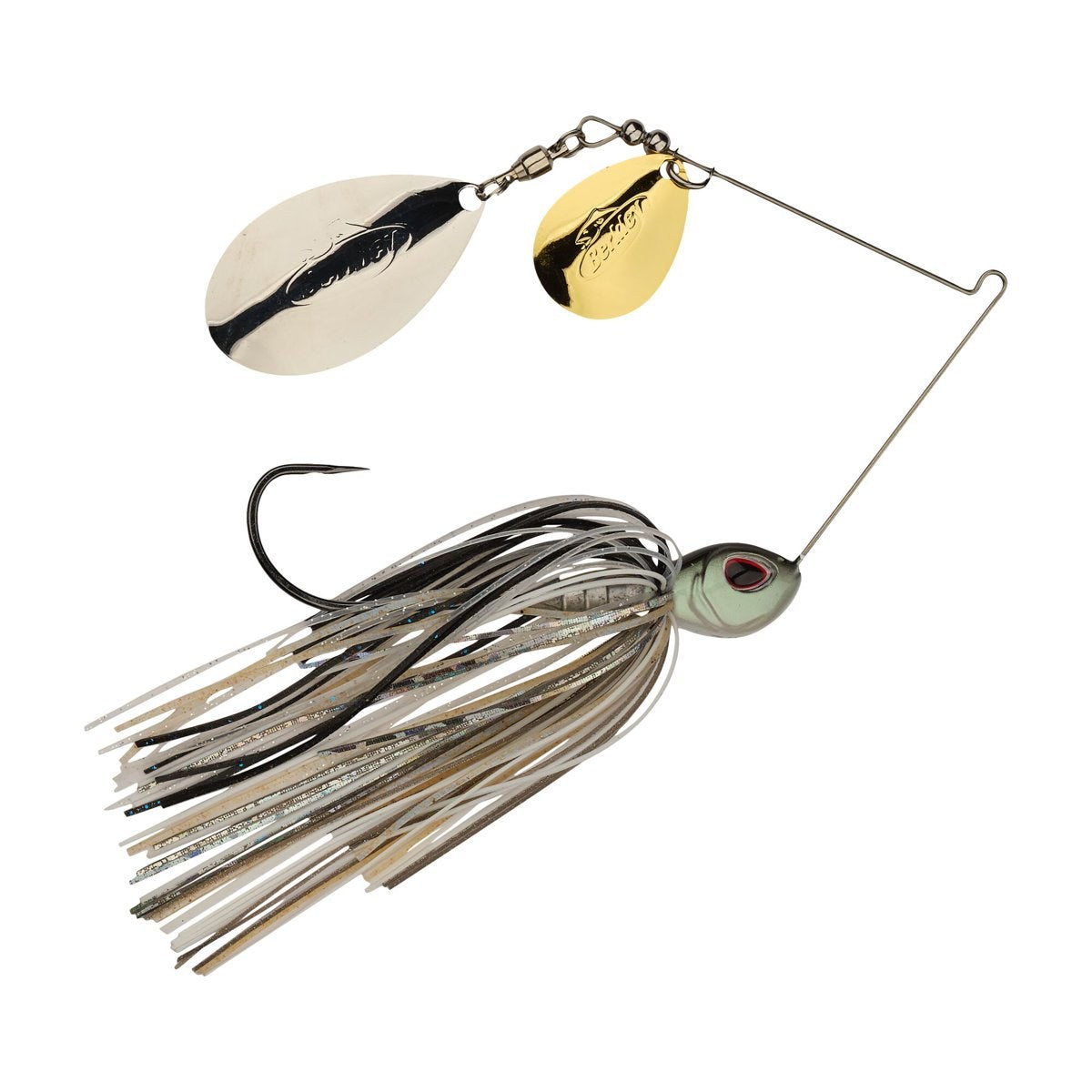 Berkley Power Blade Standard, Spinnerbaits, Shad Spawn/Gold + Silver (1 Count)