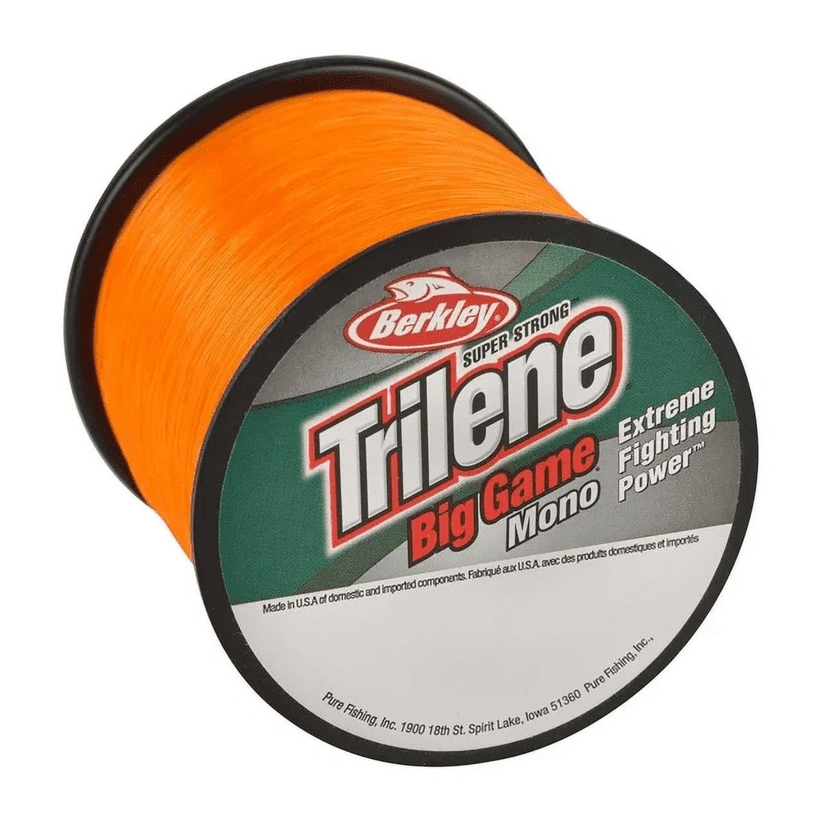 Berkley Trilene Big Game, Blaze Orange, 20lb 9kg Fishing Line