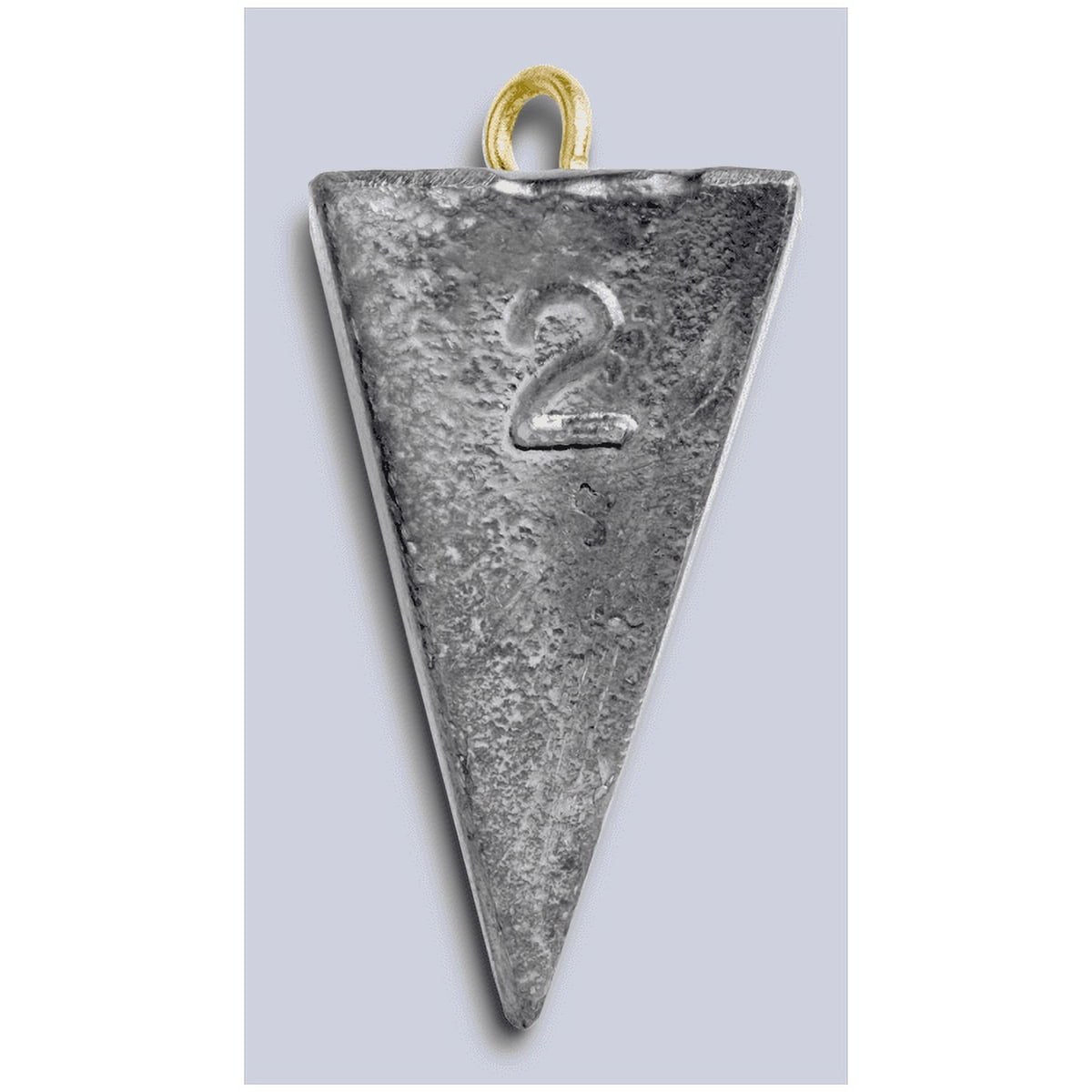 Bullet Weights WPY2-24 Lead Pyramid Sinker Size 2 Oz. Fishing Weights