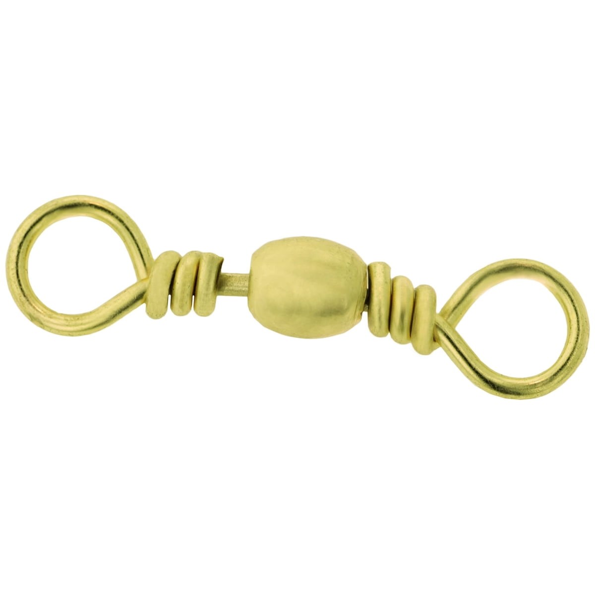 Eagle Claw 01011-007 Barrel Fishing Swivel Size 7 Brass 7Per Pack