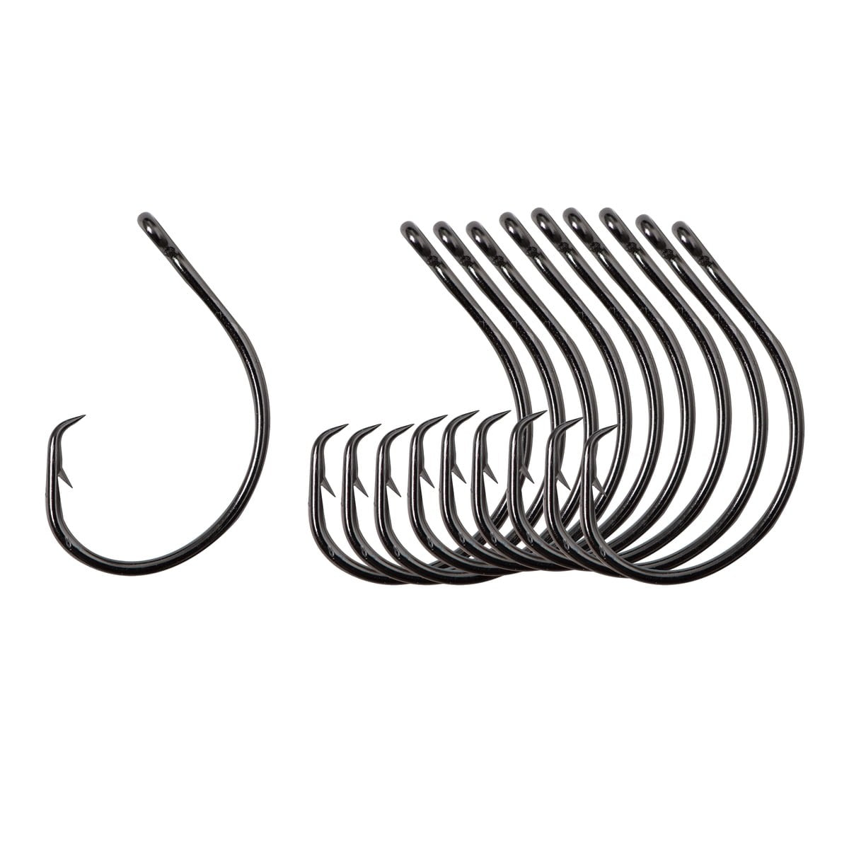 Mustad Demon Perfect Circle Hook (Black Nickel) - 1/0 10pc