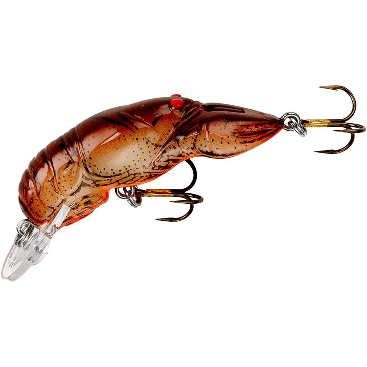 Rebel Wee Craw Crankbait Ditch Brown Crawfish 2" 1/5 oz.