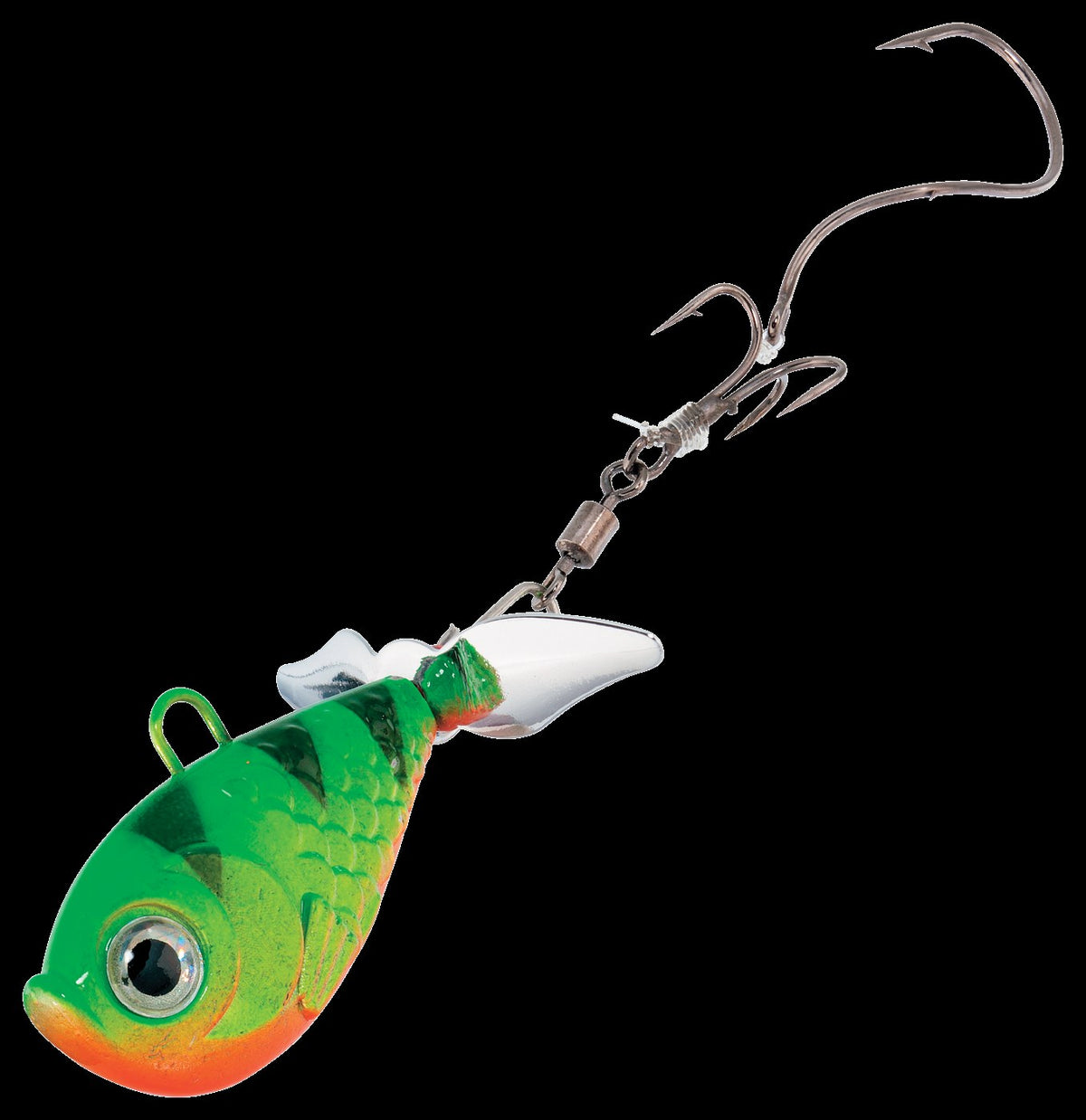 Walleye Nation Death Rig Jig - Citrus Perch - 1-1/2 oz.