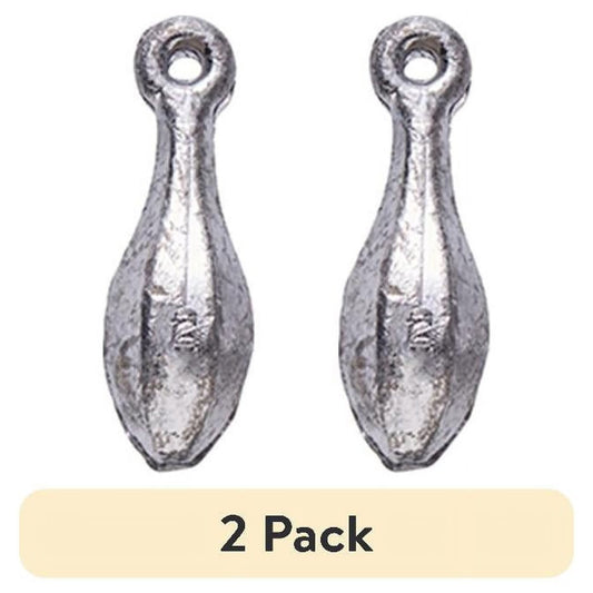 (2 pack) Eagle Claw Fishing, Assorted Bank Sinker, Assorted Sizes