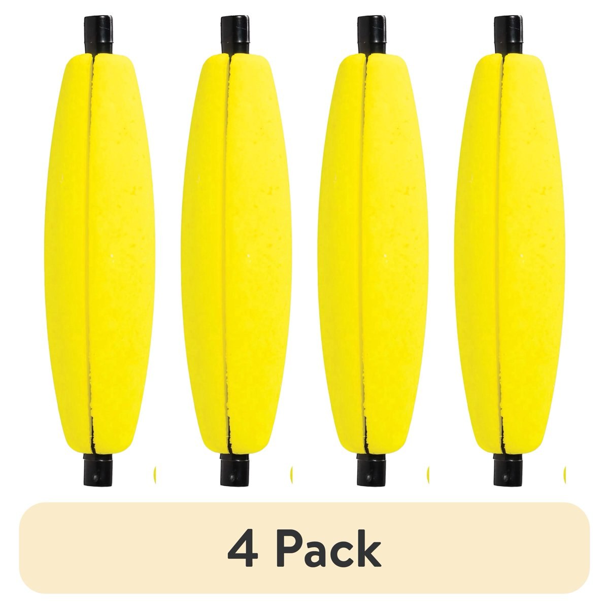 (4 pack) (4 pack) 3 Pack 3 inch Comal Cigar Slotted Peg Fishing Bobbers for Freshwater