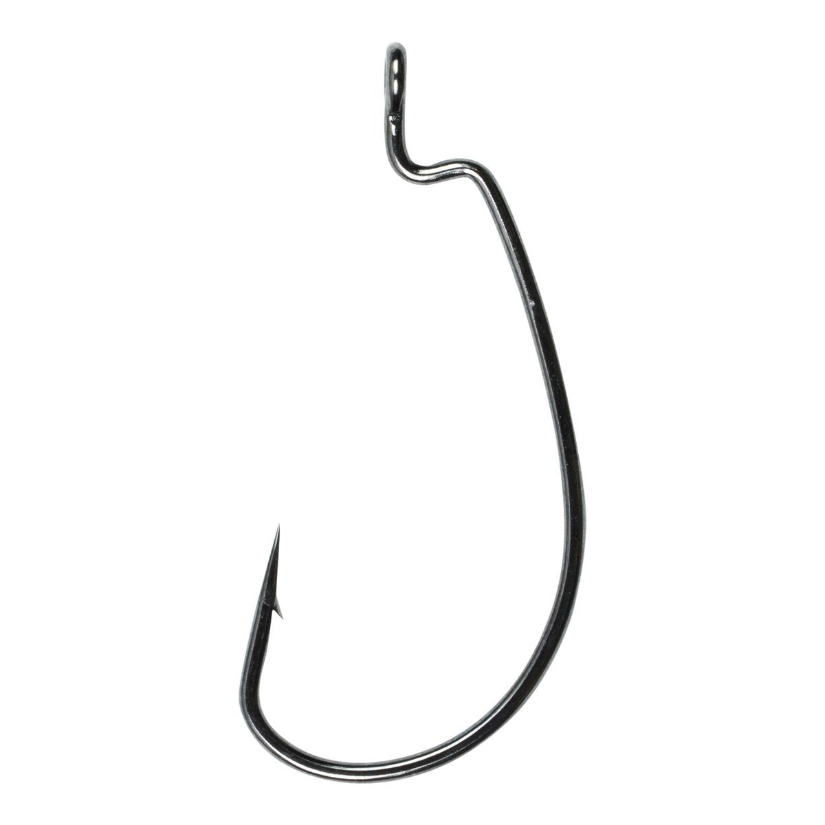 6th Sense – STOUT Widegap Worm Hooks with Dual-Angle Hook Point, Forged Heavy-Duty Bass Fishing Hooks (5 Pack)
