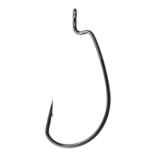 6th Sense – STOUT Widegap Worm Hooks with Dual-Angle Hook Point, Forged Heavy-Duty Bass Fishing Hooks (5 Pack)
