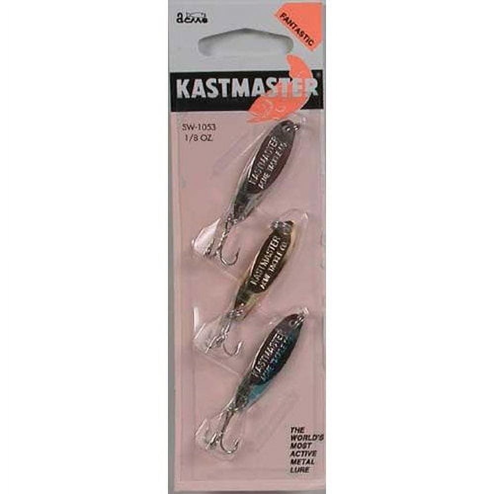 Acme Tackle Freshwater Kastmaster Fishing Spoons 3PK 1/8 oz., Assort, Lake