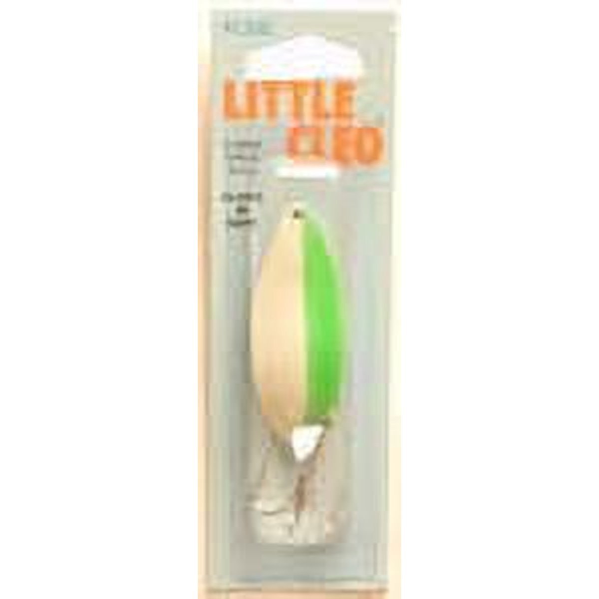 Acme Tackle Freshwater Little Cleo, Fishing Spoon, Glow/Green, 3/4 oz Lake