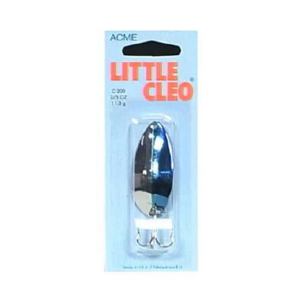 Acme Tackle Little Cleo Fishing Spoon Nickel Blue 2/5 oz.
