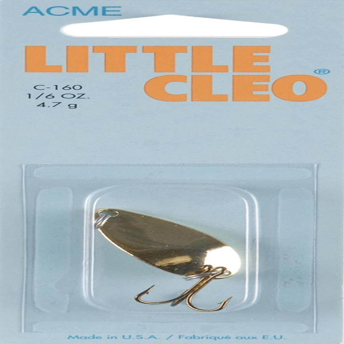 Acme Tackle Little Cleo Spoon 1/6oz Gold