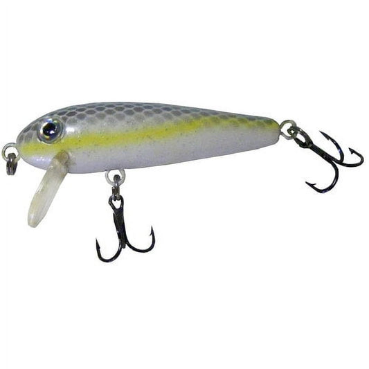 Arkie Lures Crappie Crankbait Minnow, Color Sexee Shad