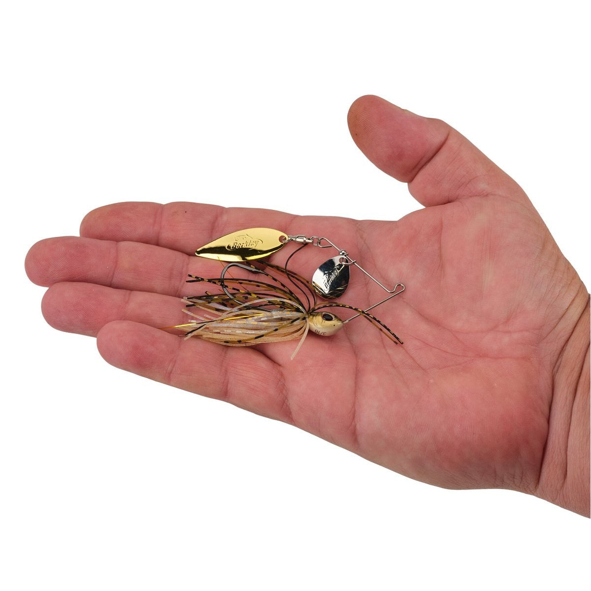 Berkley Power Blade Standard, Spinnerbaits, Golden Shiner/Silver + Gold (1 Count)