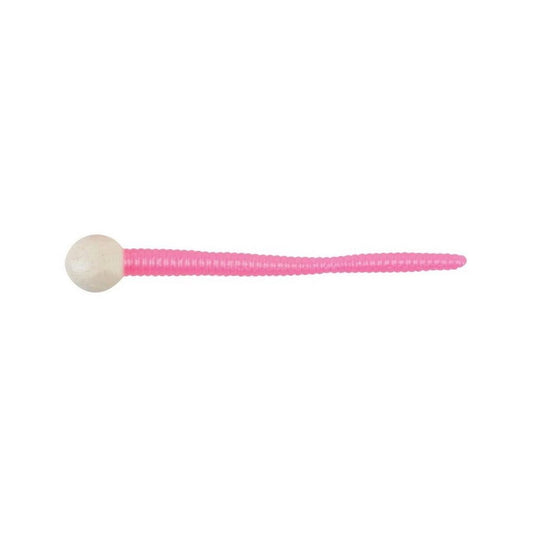 Berkley PowerBait Floating Mice Tails Fishing Bait, White/Bubblegum, 3in | 8cm