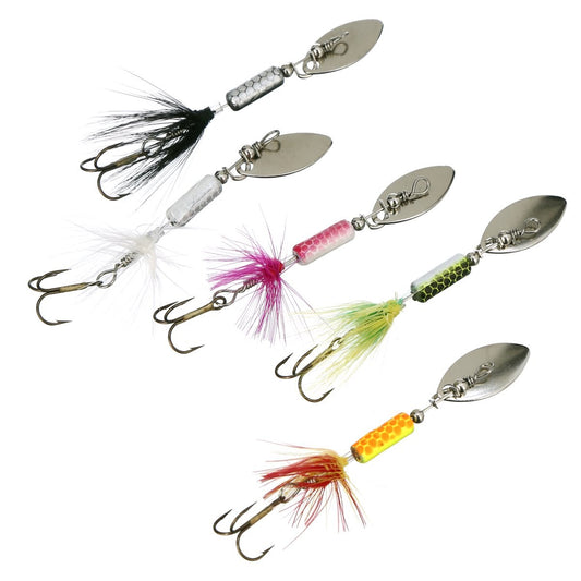 Blue Fox Whiptail Spinner Kit Size 0 Assorted Colors 1/16oz