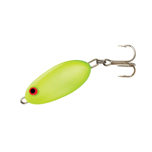 Bomber Slab Fishing Spoons 1 3/4" Fluorescent Yellow 7/8 oz.