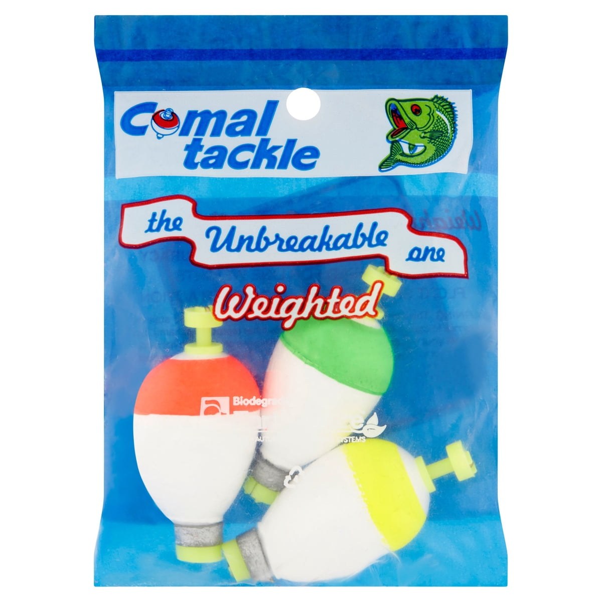 Comal Pear Slip Stick Fishing Bobbers, 1.5-Inch, 3-Pack
