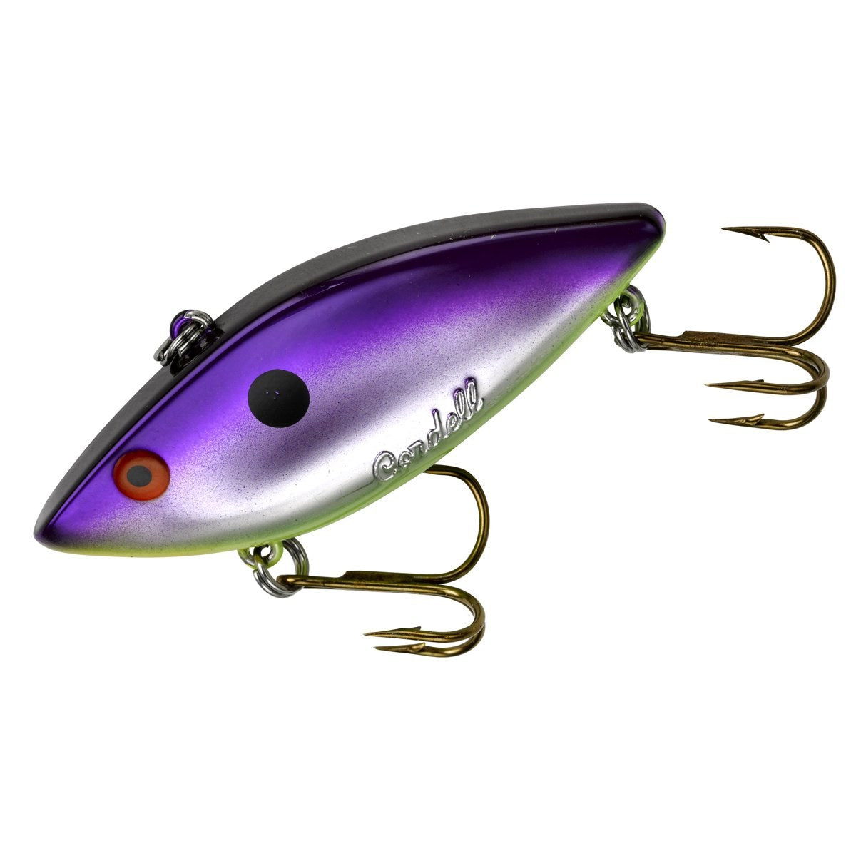 Cotton Cordell Super Spot Lipless Crankbait 2 1/2" Chrome Royal Shad 1/4 oz.