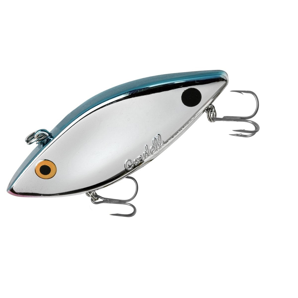 Cotton Cordell Super Spot Lipless Crankbait 2" White Chrome Blue 3/16 oz.
