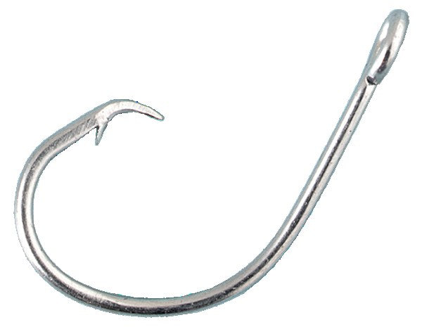 Eagle Claw Lazer Sharp L198 Circle Sea Big Eye Trotline Hook - 2/0 - 50 Pack