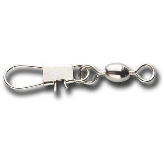 Eagle Claw Nickel Barrel Interlock Snap Swivel