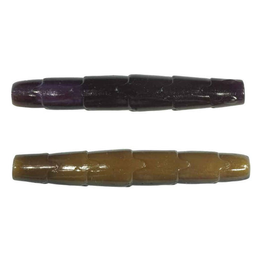 Googan Baits Rattlin' Ned 2.75'' Soft Plastic Fishing Lure, Peanut Butter & Jelly