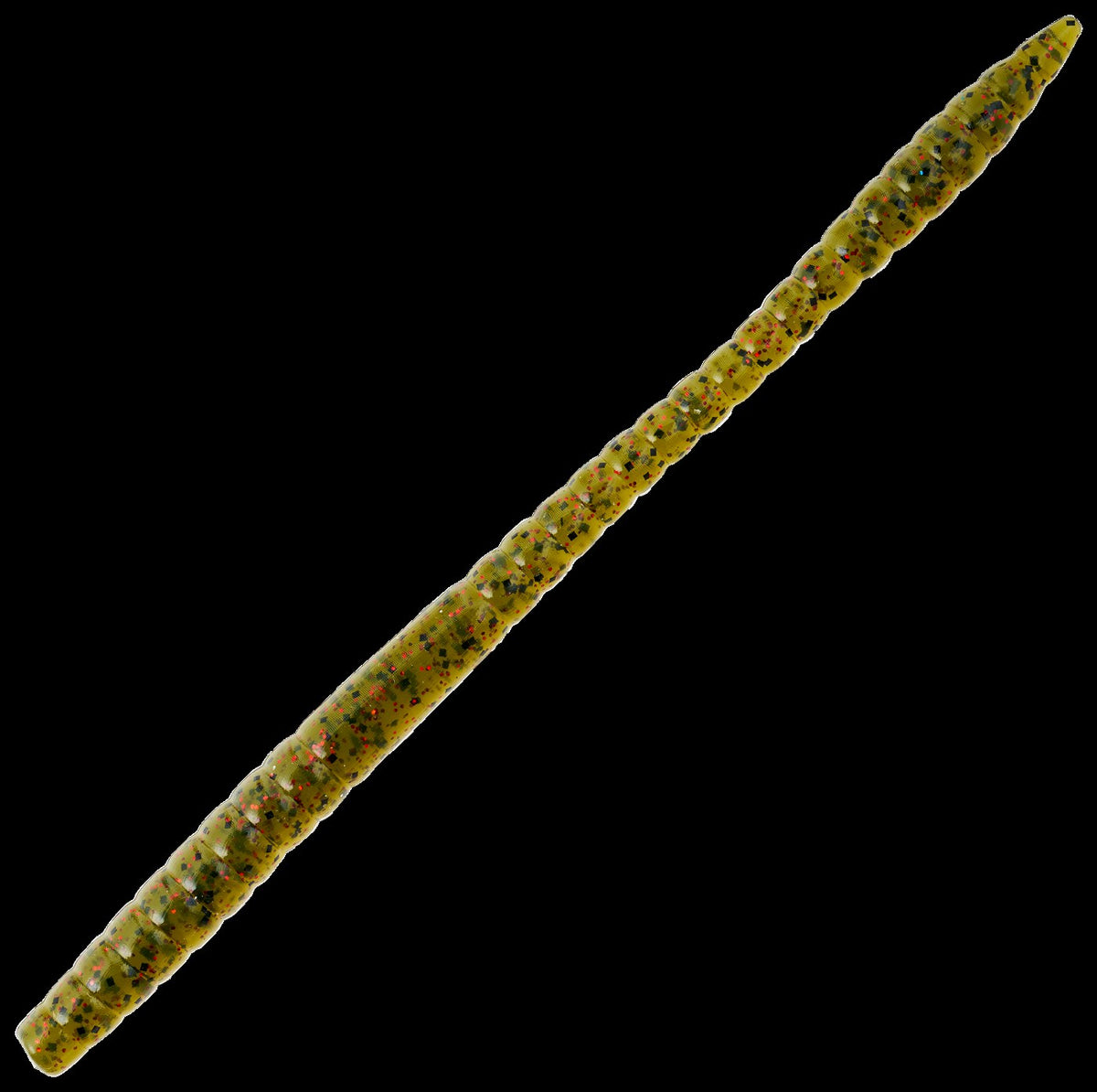 Johnny Morris Bio Bait Enticer Worm - Watermelon/Red Flake