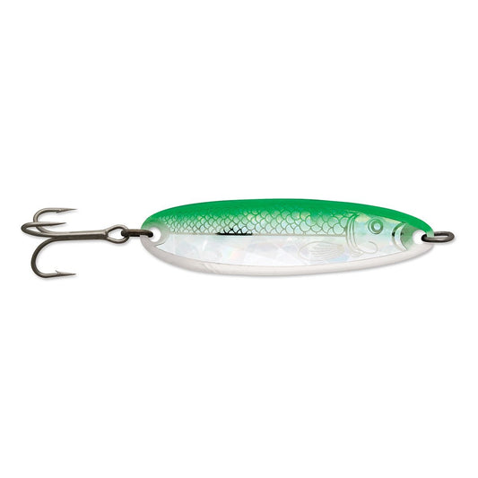 Luhr Jensen Krocodile 1oz Spoon Fishing Lure 3 5/16" Live Image/Neon Green
