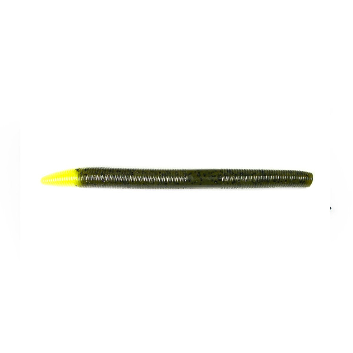 Lunkerhunt Lunker Stick - Soft Stick Bait - Pumpkin Nitro Tip,5in,Soft Baits,Fishing Lures