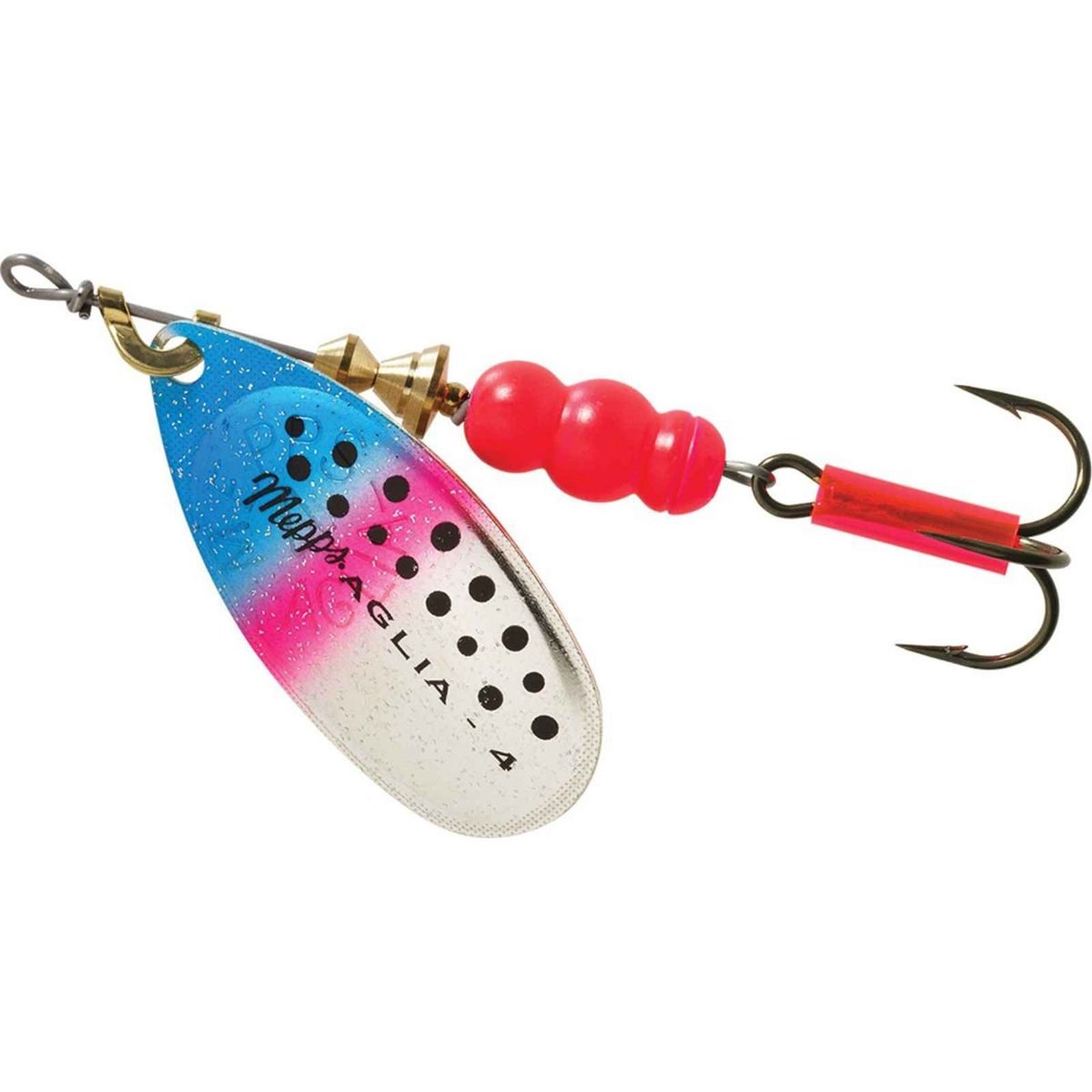 Mepps Aglia Inline Spinner 1/3 oz Rainbow Trout