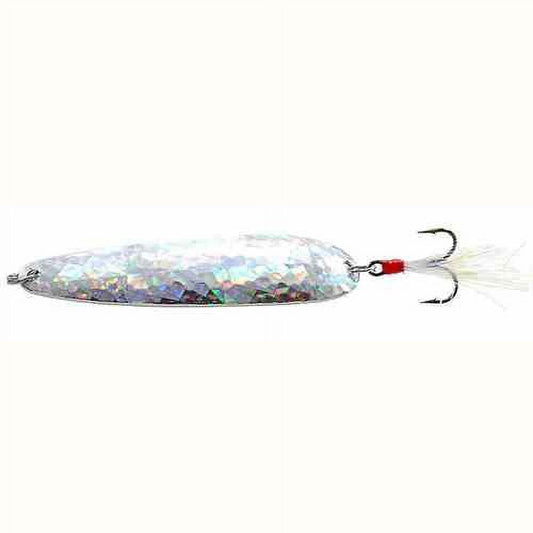 Nichols Lures Flutter Spoon 4'' 3/4oz Shattered Glass Holo Color