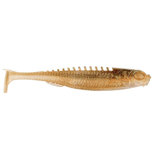 Northland Fishing Tackle Eye-Candy Paddle Shad Soft Plastic 3.5" 5/BG SMELT