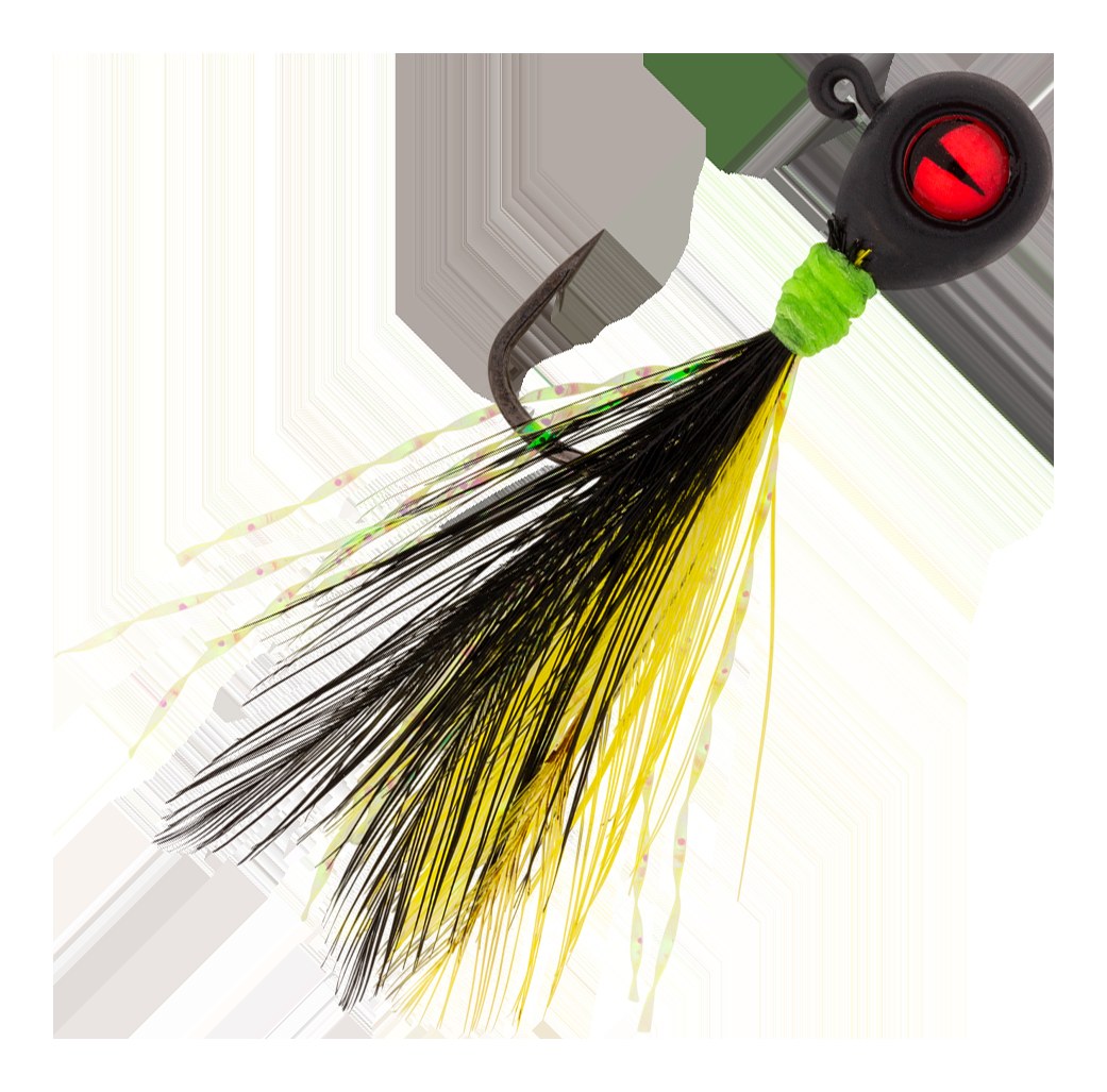Northland Fishing Tackle Tungsten Crappie King Fly Jig - Bumble Bee