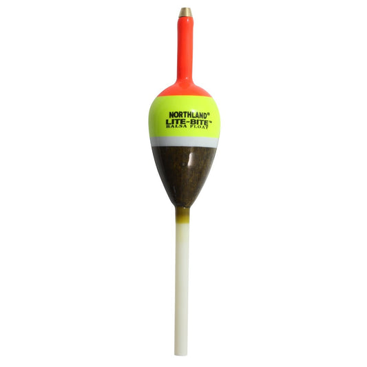 Northland Tackle Lite-Bite Slip Bobber, Freshwater, 1" Oval, Sunrise