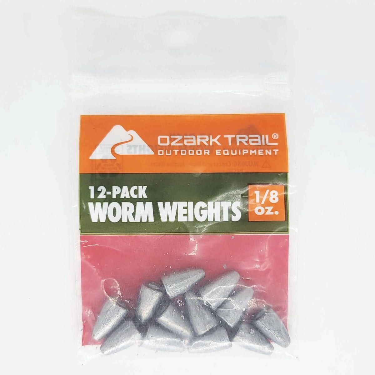 Ozark Trail Fishing Worm Weight 1/8Oz