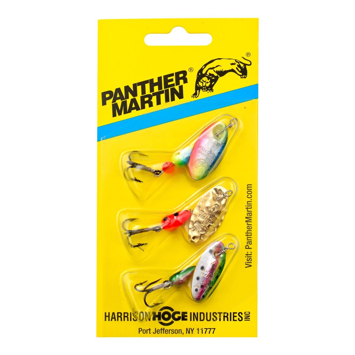 Panther Martin OD3 Opening Day Spinners Fishing Lure Kit - 1/8 oz - Assorted - Pack of 3