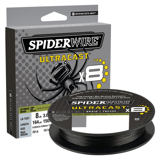 SpiderWire Superline Ultracast Braid, 164yd, Moss Green, 80lb Line