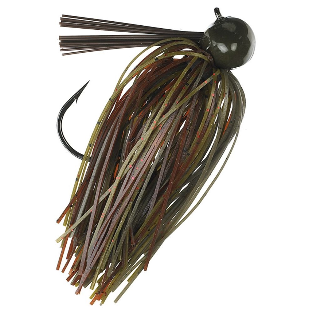 Strike King Touchdown Jig 3/4 oz Green Pumpkin Bass Jig