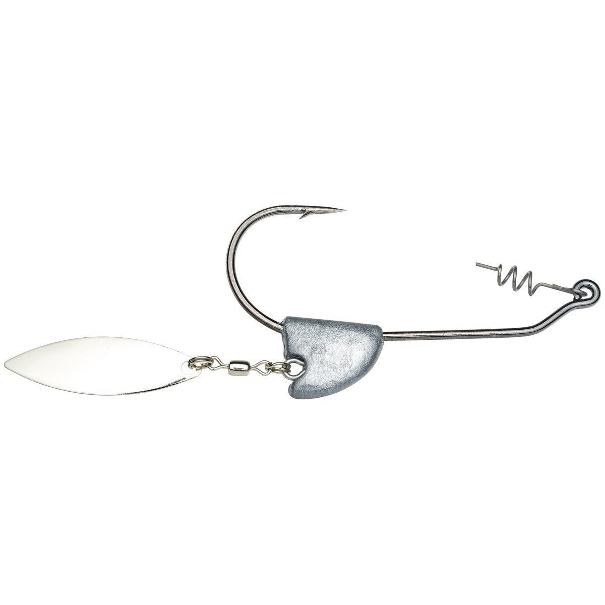 Strike King Tour Grade Belly Blade 1/4 oz 3/0 Hook Unpainted Underspin Jig Head Lure