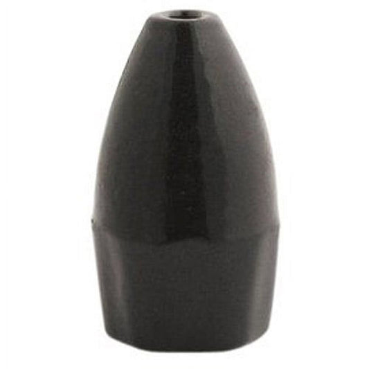 Strike King Tungsten Bullet Worm Weight 1/8 Ounce Black 4 Pack