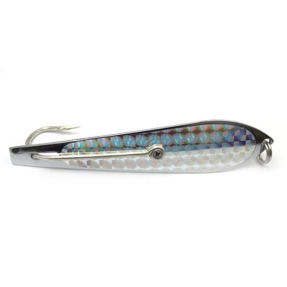 Tsunami Flash Spoon Trolling Fishing Lure 3.5 in Silver Flash
