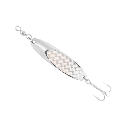 Tsunami Pro Shockwave Spoon Fishing Lure 2 oz Chrome and Silver