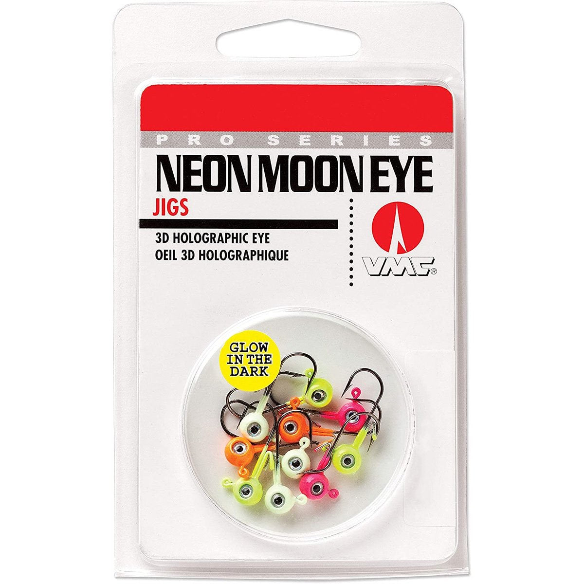 VMC Neon Moon Eye Jig Glow Kit 1/8 Assorted