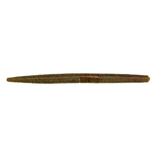 YUM Dinger Soft Plastic Worm 5" Watermelon Red Flake 8 Count